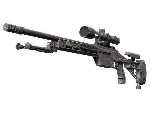 SSG 08 | Grey Smoke (Battle-Scarred)