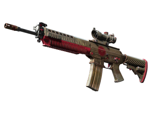 SG 553 | Berry Gel Coat (Well-Worn)